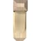 Ekena Millwork Traditional Craftsman Rough Sawn Bracket w/ Offset Brace, Douglas Fir, 8"W x 20"D x 24"H BKT0806X20X24TRA04RDF - alternate 3